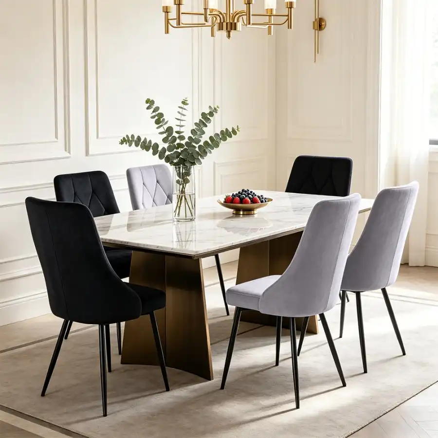 Stainless steel dining chair